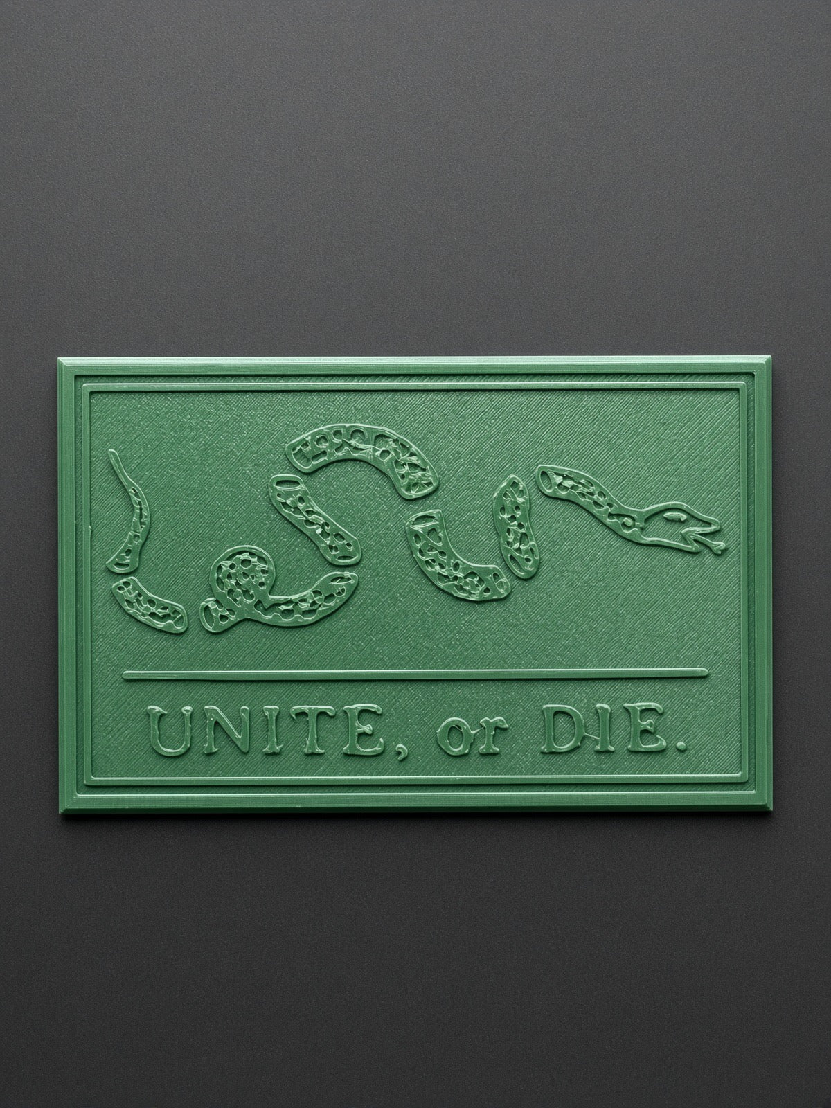 Army Guy Magnet Green